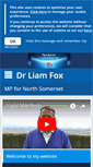 Mobile Screenshot of liamfox.co.uk